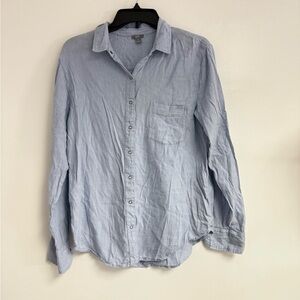 Aerie Light Blue Casual Shirt Size M
